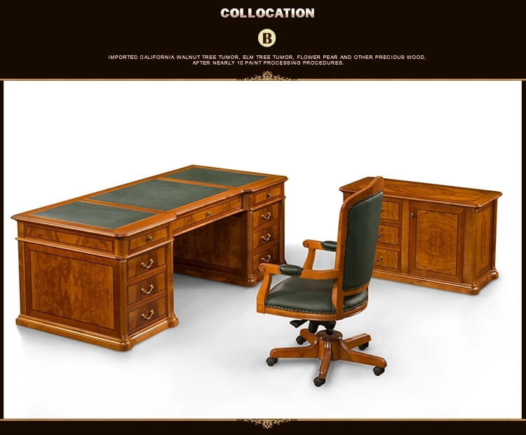 GOTRV A160 Executive Office Table - Ehao Furniture